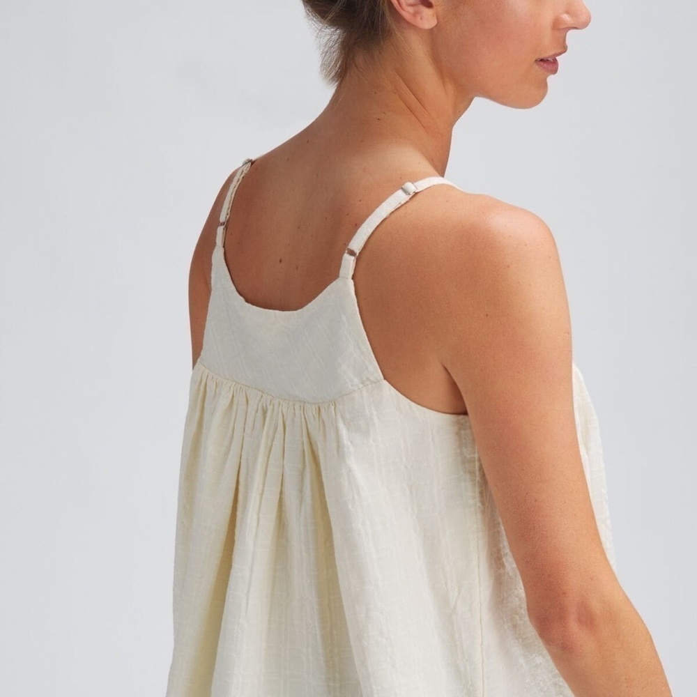 Basin + Range Solid Cotton Cami - M NWT - image 3